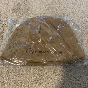 Brand new tan fleece beanie, Primary Arms